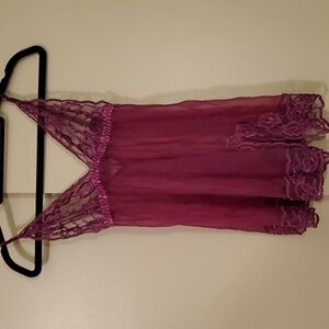 Fredericks Of Hollywood Babydoll Lingerie Sz Small